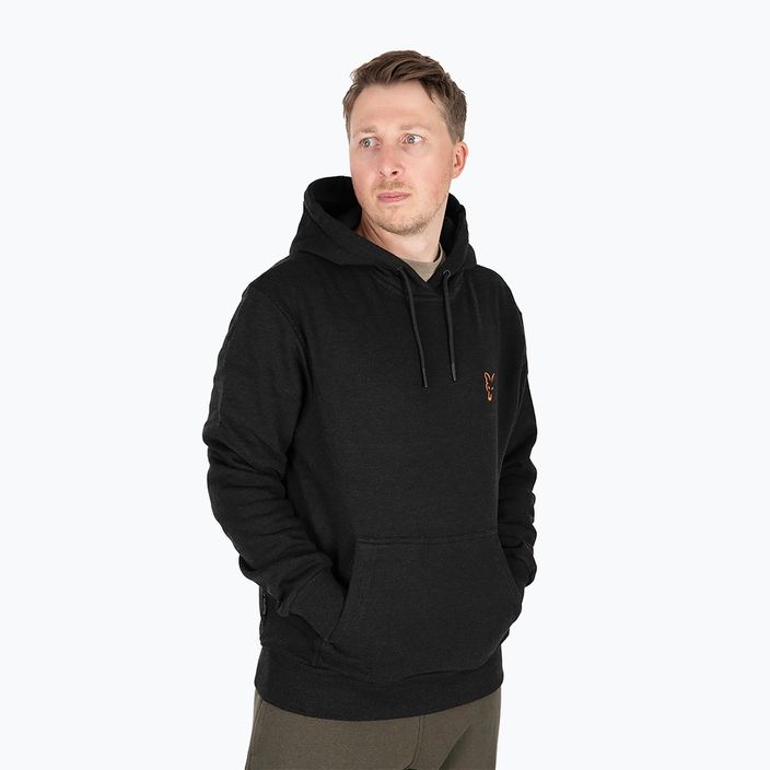 Fox International Collection Hoody fekete/narancssárga melegítőfelső 5