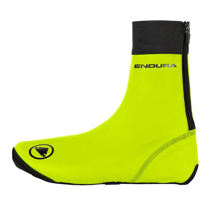 Férfi Endura FS260-Pro Slick Overshoe kerékpáros cipővédő hi-viz sárga 2