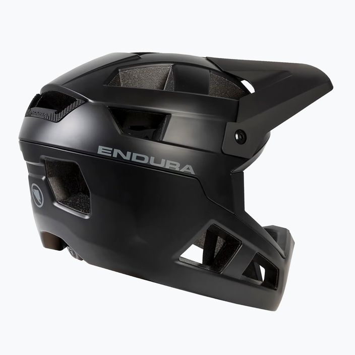 kerékpáros sisak Endura Singletrack Full Face black 4