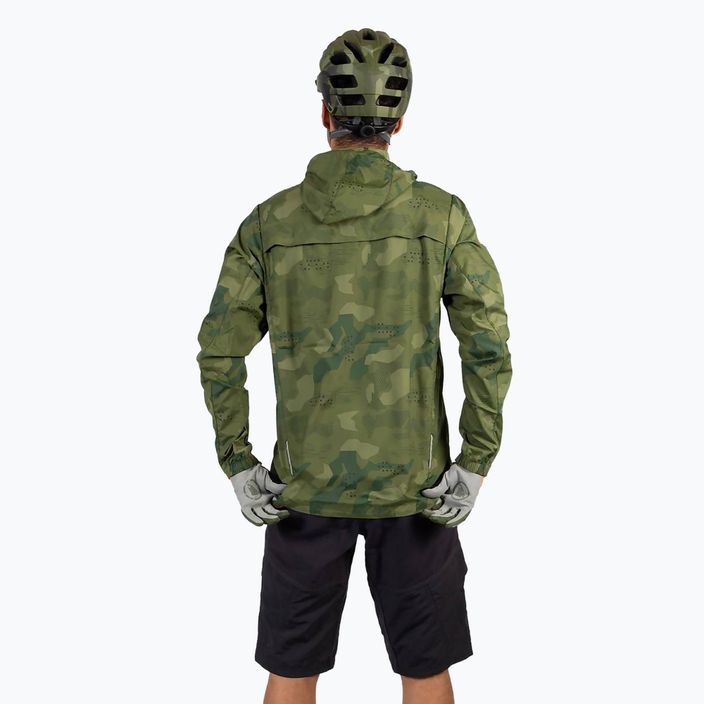 férfi kerékpáros kabát Endura Hummvee Windshell tonal olive 4