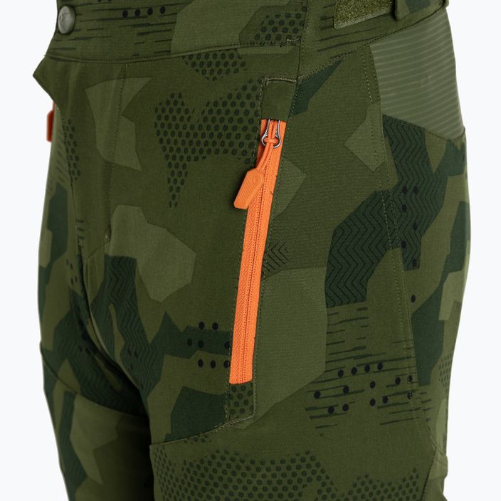 Gyermek kerékpáros rövidnadrág Endura MT500 Jr Burner Short tonal olive 4