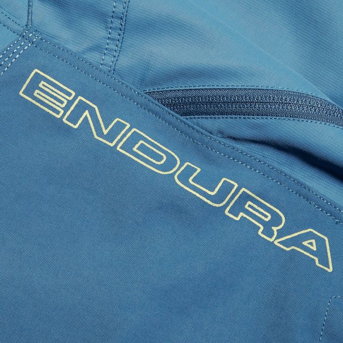 Férfi kerékpáros rövidnadrág Endura Hummvee Short blue steel 11