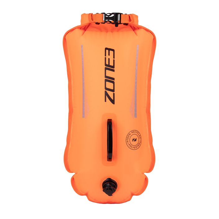 biztonsági bója ZONE3 Safety Buoy/Dry Bag Recycled 28 l high vis orange 2