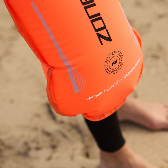 biztonsági bója ZONE3 Safety Buoy/Tow Float Recycled high vis orange 3