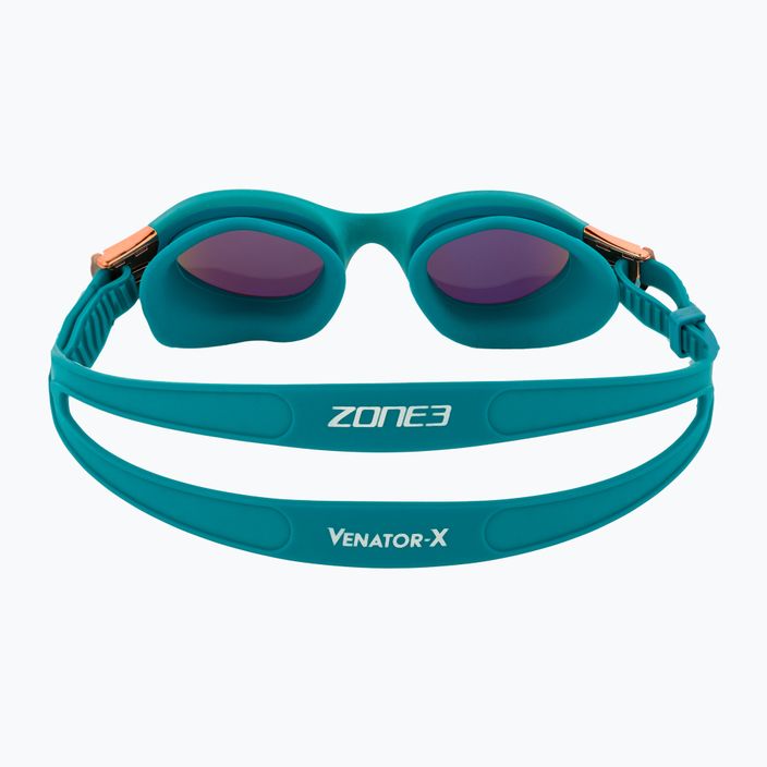 úszószemüveg ZONE3 Venator-X Swim teal/cooper 5