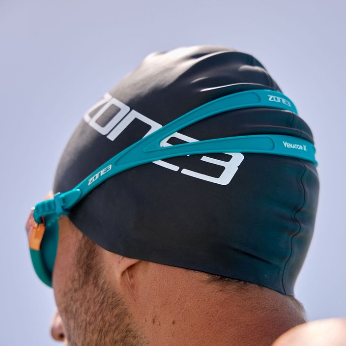 úszószemüveg ZONE3 Venator-X Swim teal/cooper 8