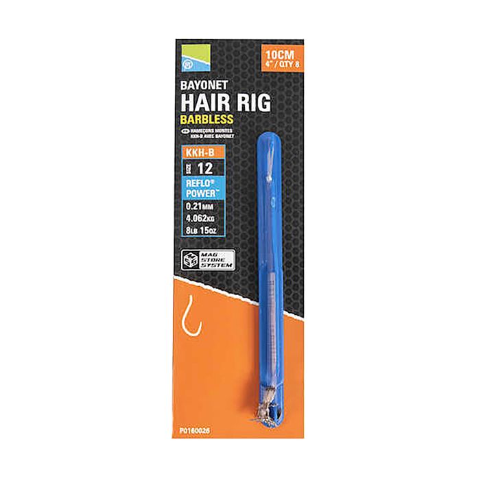 Preston KKH-B Mag Store Hair Rigs methode leader horog nélküli horog + tiszta zsinór P0160025 2