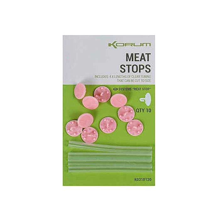 Korum Meat Lure Stops 10 db rózsaszín K0310120 2