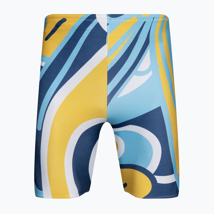 Férfi Jammer fürdőruha HUUB Brownlee Jammer Jonny navy/yellow