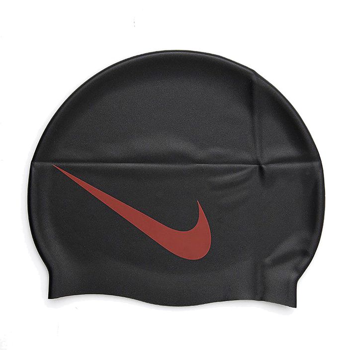 Nike BIG SWOOSH úszósapka fekete/piros NESS5173-173 2