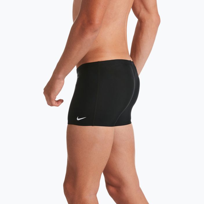 Férfi Nike Solid Square Leg úszó boxeralsó fekete NESS8111-001 8