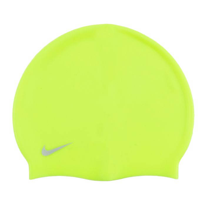 Nike Solid Silicone gyermek úszósapka sárga TESS0106