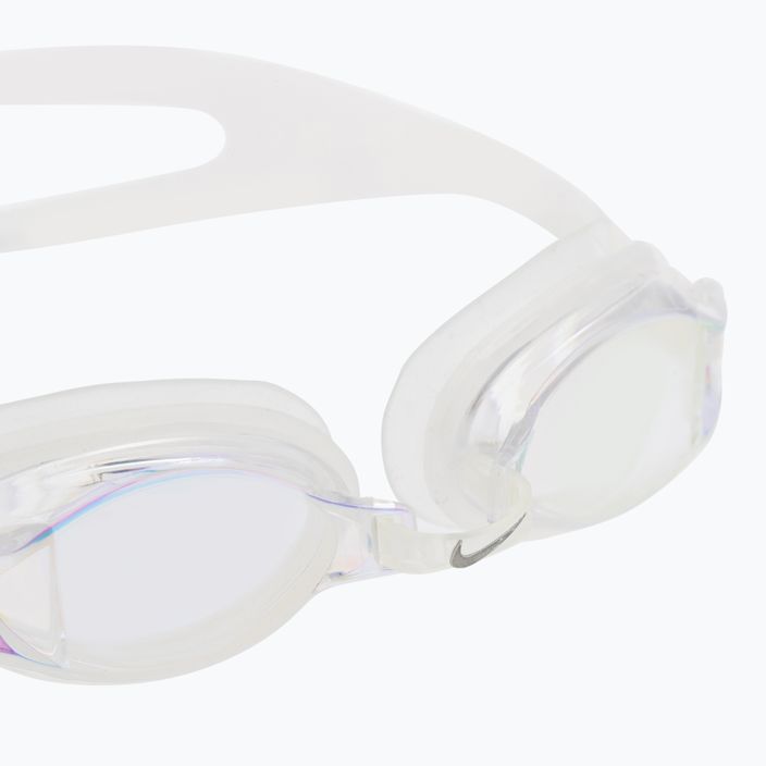Nike úszószemüveg CHROME MIRROR fehér NESS7152-000 4