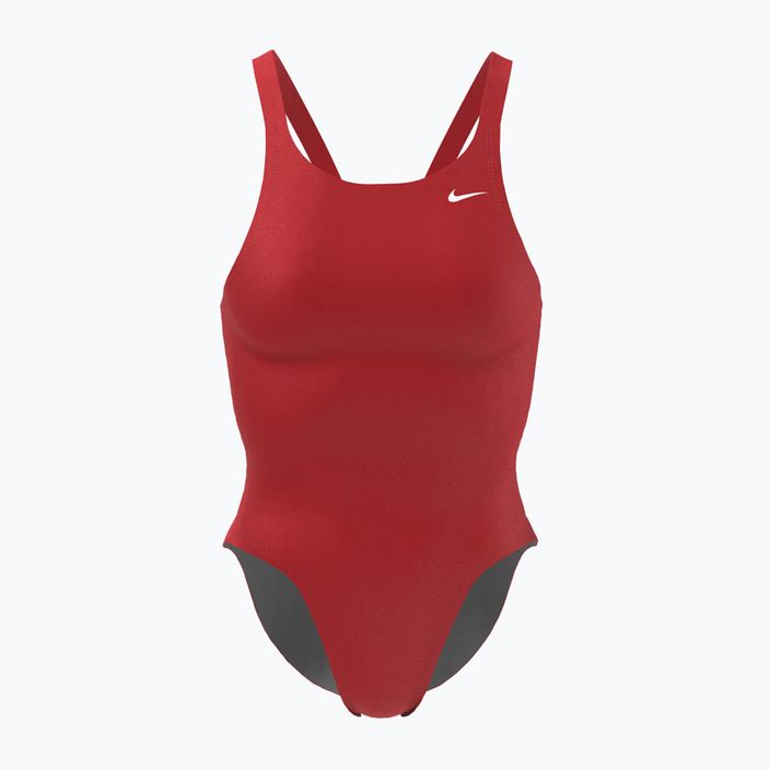 Nike Hydrastrong Solid Fastback női egyrészes fürdőruha piros NESSA001-614 4
