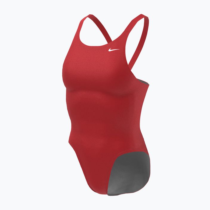 Nike Hydrastrong Solid Fastback női egyrészes fürdőruha piros NESSA001-614 5