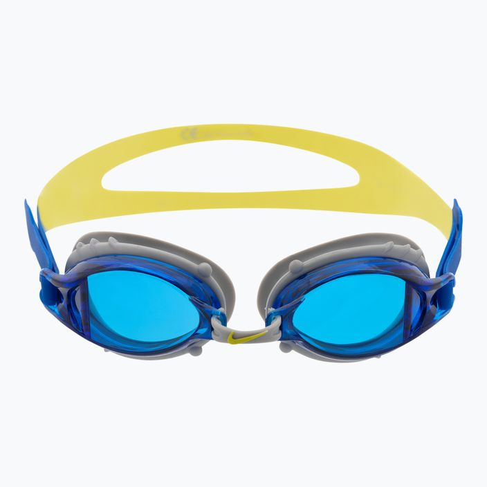 Nike CHROME JUNIOR gyermek úszószemüveg zöld-kék NESSA188-400 2