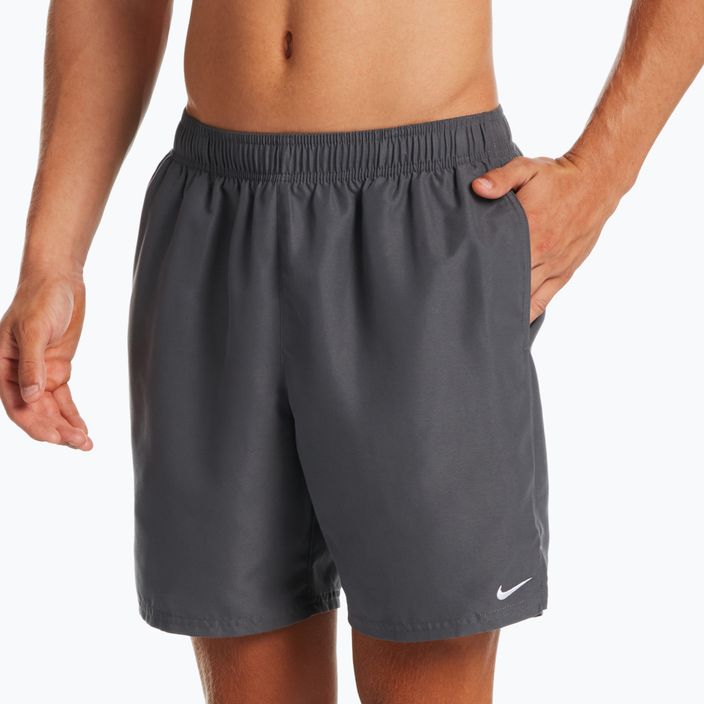 Férfi Nike Essential 7" Volley úszónadrág sötét szürke NESSA559-018 4