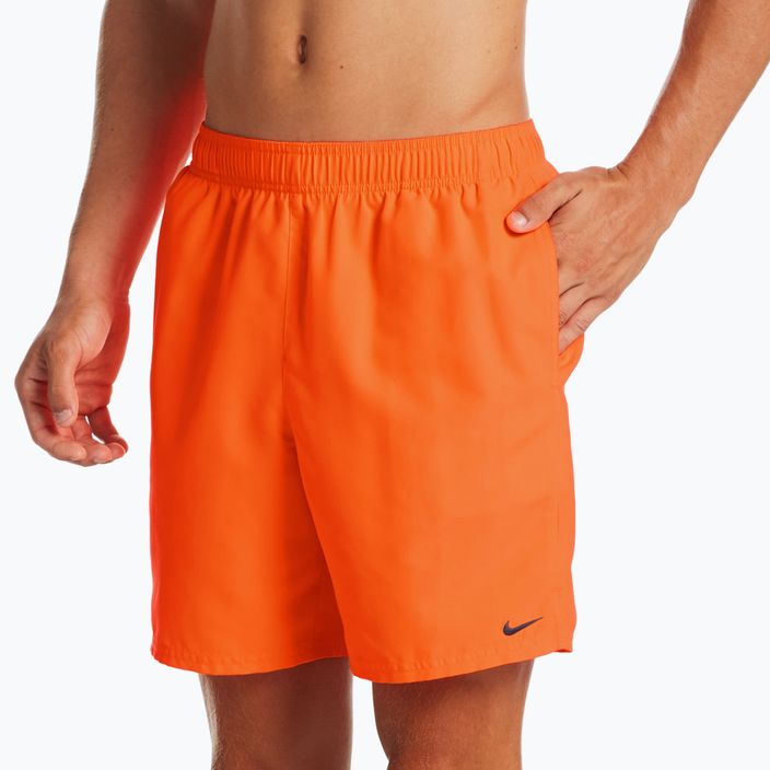 Férfi Nike Essential 7" Volley úszónadrág narancssárga NESSA559-822 4