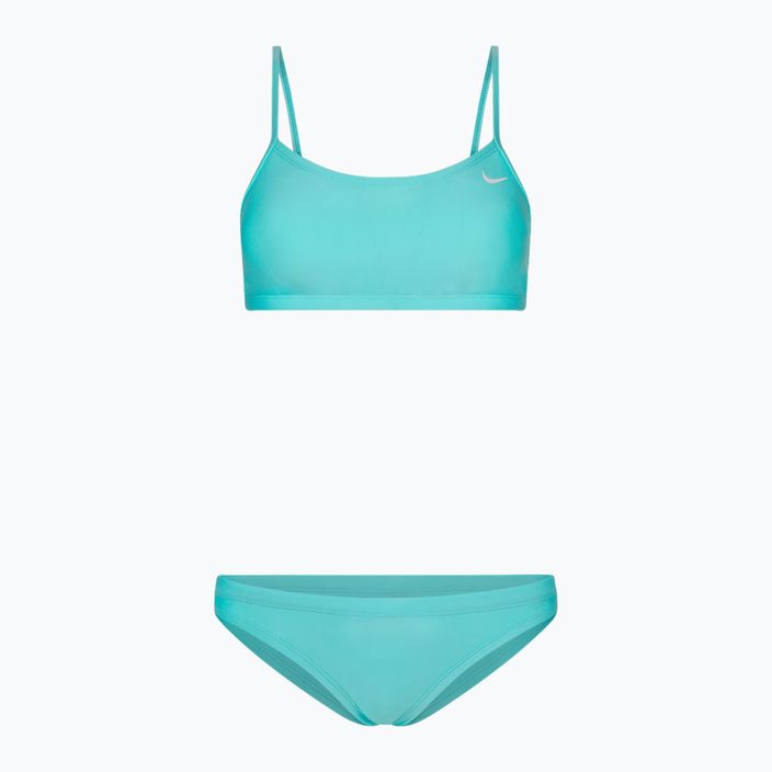 Női kétrészes fürdőruha Nike Essential Sports Bikini kék NESS9096-318