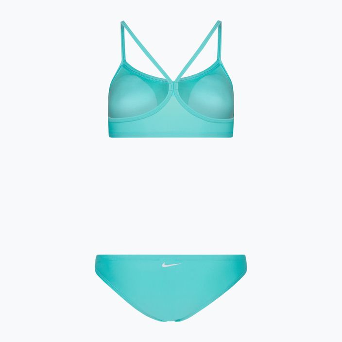 Női kétrészes fürdőruha Nike Essential Sports Bikini kék NESS9096-318 2