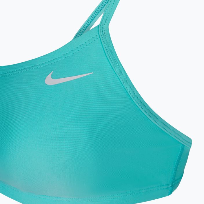 Női kétrészes fürdőruha Nike Essential Sports Bikini kék NESS9096-318 3