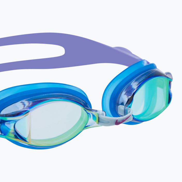 Nike úszószemüveg CHROME MIRROR lila-kék NESS7152-990 4