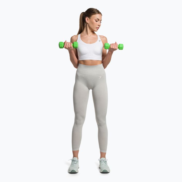 Női edző leggings Gymshark Vital Seamless világos szürke marl 2