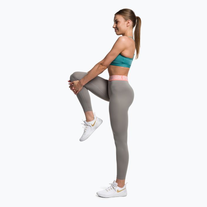 Női edző leggings Gymshark Fit füstös szürke 2