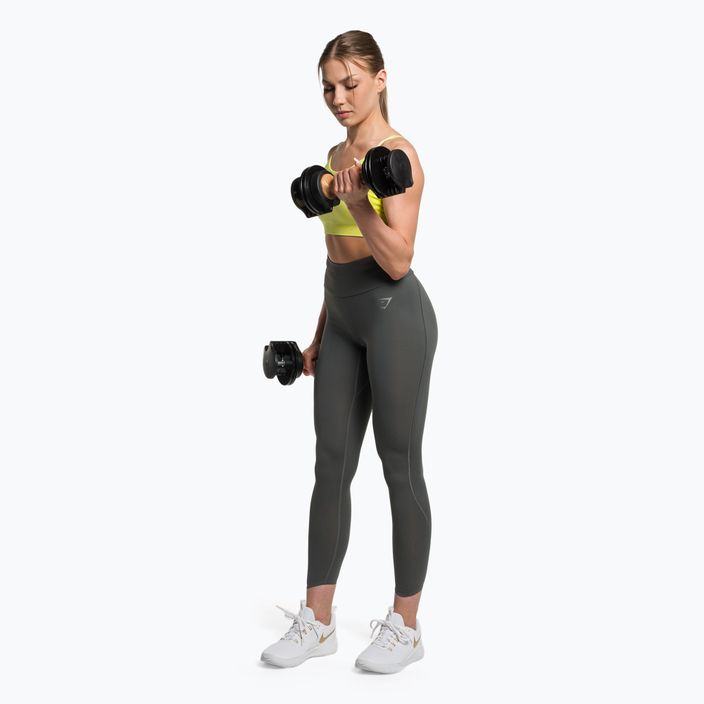 Női edző leggings Gymshark Speed szénszürke szürke 2