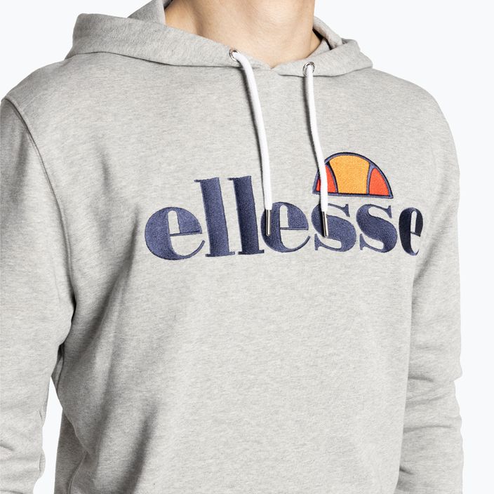 Férfi edző pulóver Ellesse Ferrer Oh Hoody szürke marl 3