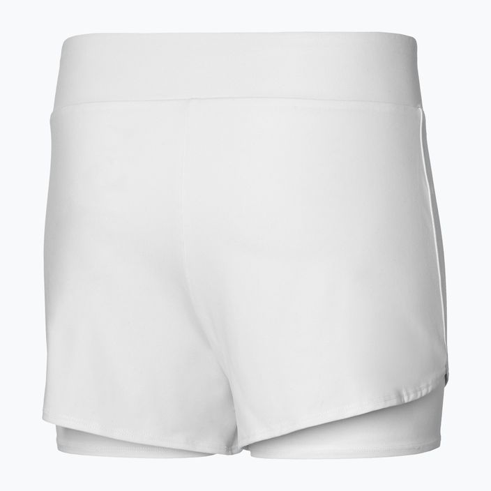 Női tenisz rövidnadrág Mizuno Flex Short fehér 62GB121501 2