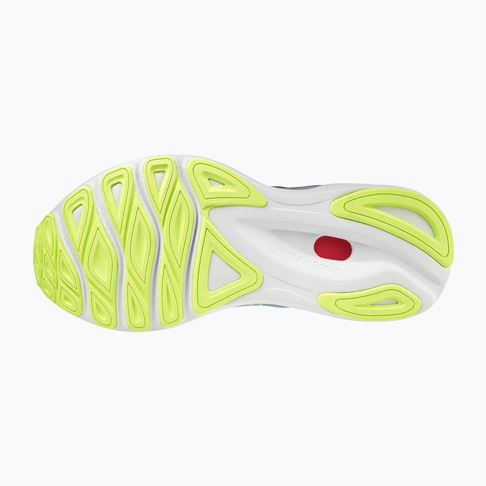 Női futócipők Mizuno Skyrise 3 fehér/ fehér/ neo lime 4