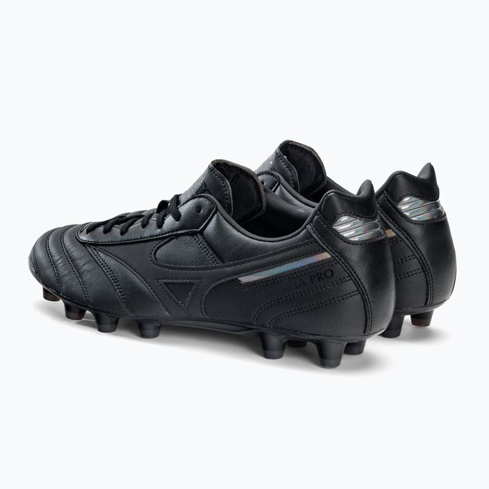 Mizuno Morelia II Pro MD labdarúgócipő fekete P1GA221399 3