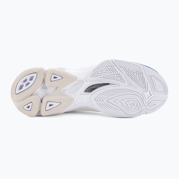 Férfi röplabda cipő Mizuno Wave Lightning Z7 festetlen fehér/holdfényes óceán/béke kék 6