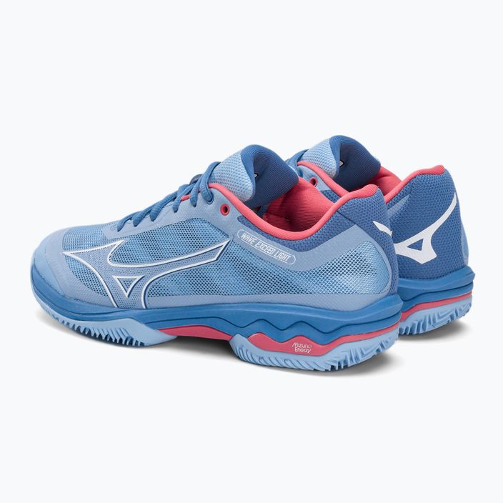 Női tenisz cipő Mizuno Wave Exceed Light CC kék 61GC222121 3