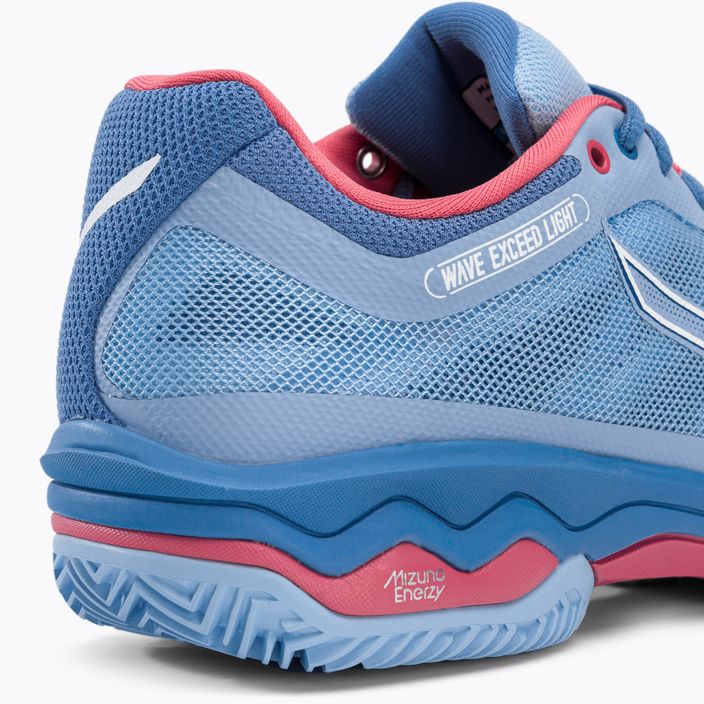 Női tenisz cipő Mizuno Wave Exceed Light CC kék 61GC222121 8