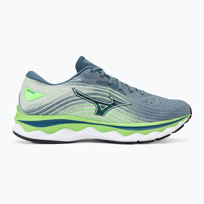 Férfi futócipő Mizuno Wave Sky 6 porcelán kék/fehér/909 c 2