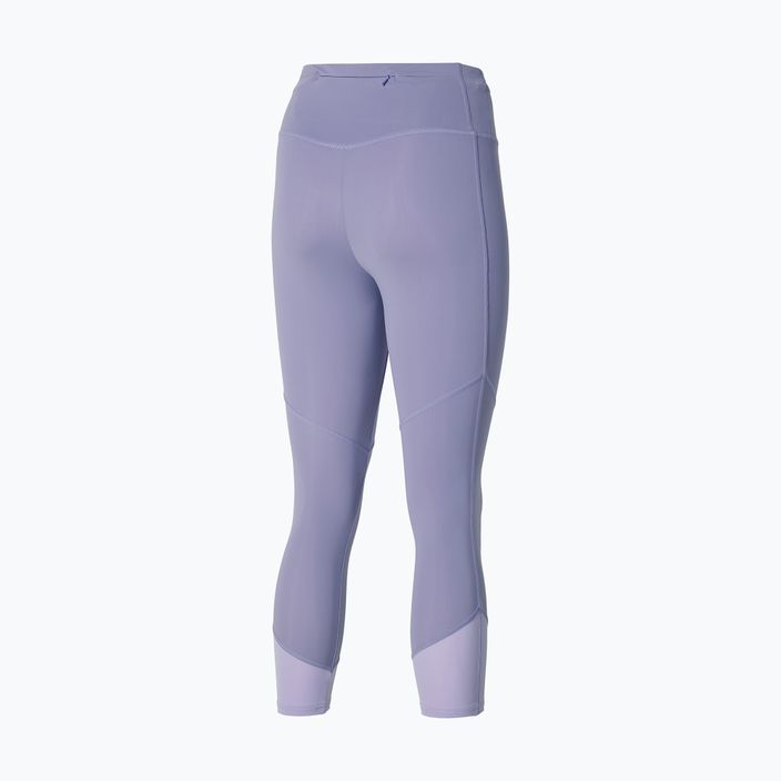 Női futó leggings Mizuno Core 3/4 pasztell lila 2