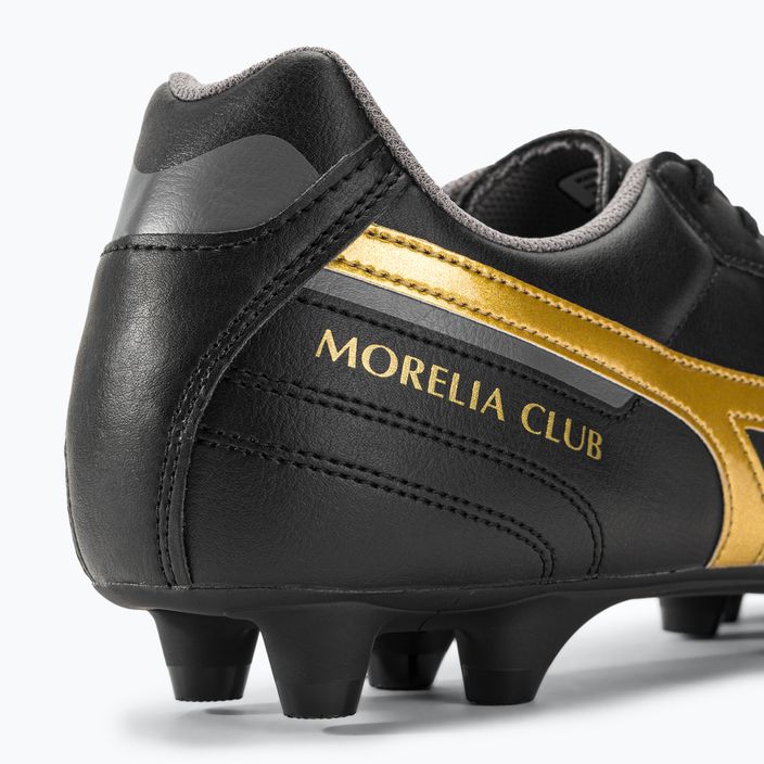 Mizuno Morelia II Club MD férfi futballcipő fekete/arany/sötét árnyék 11