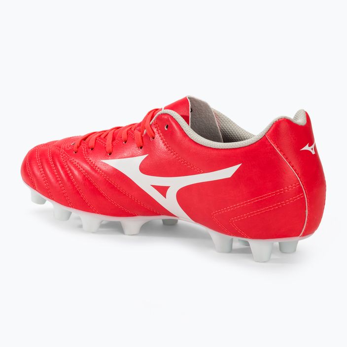 Mizuno Monarcida Neo II Select FG férfi futballcipő flerycoral2/white 3