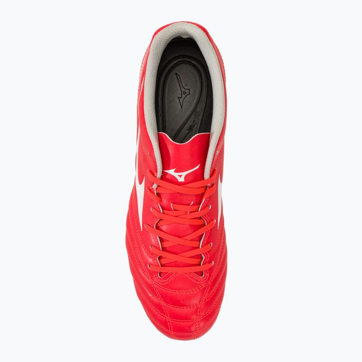 Mizuno Monarcida Neo II Select FG férfi futballcipő flerycoral2/white 5