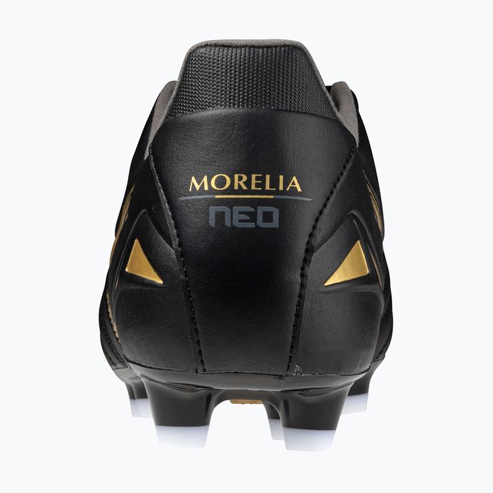 Férfi Mizuno Morelia Neo IV Pro AG labdarúgócipő fekete/arany/fekete 9