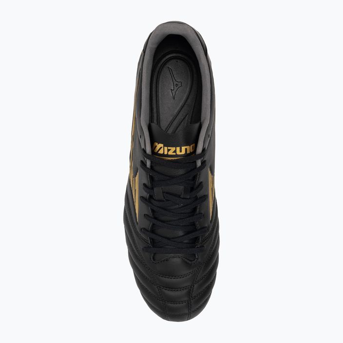 Férfi Mizuno Morelia Neo IV Pro AG labdarúgócipő fekete/arany/fekete 6