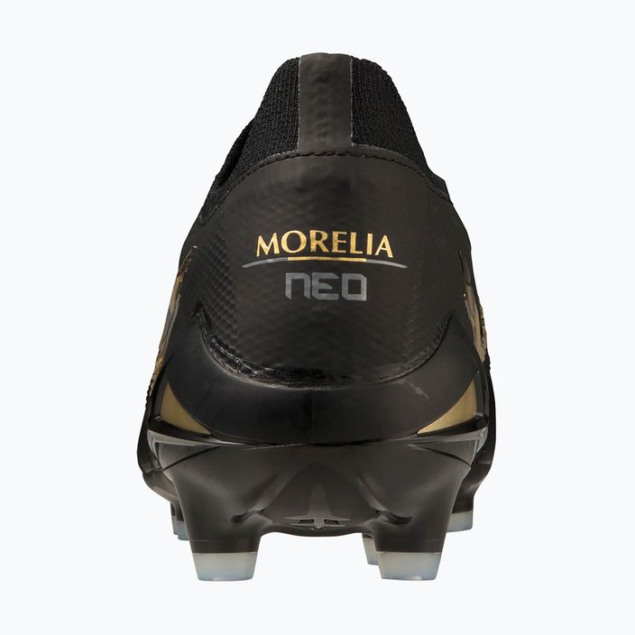 Mizuno Morelia Neo IV Beta JP MD férfi futballcipő fekete/arany/fekete 8