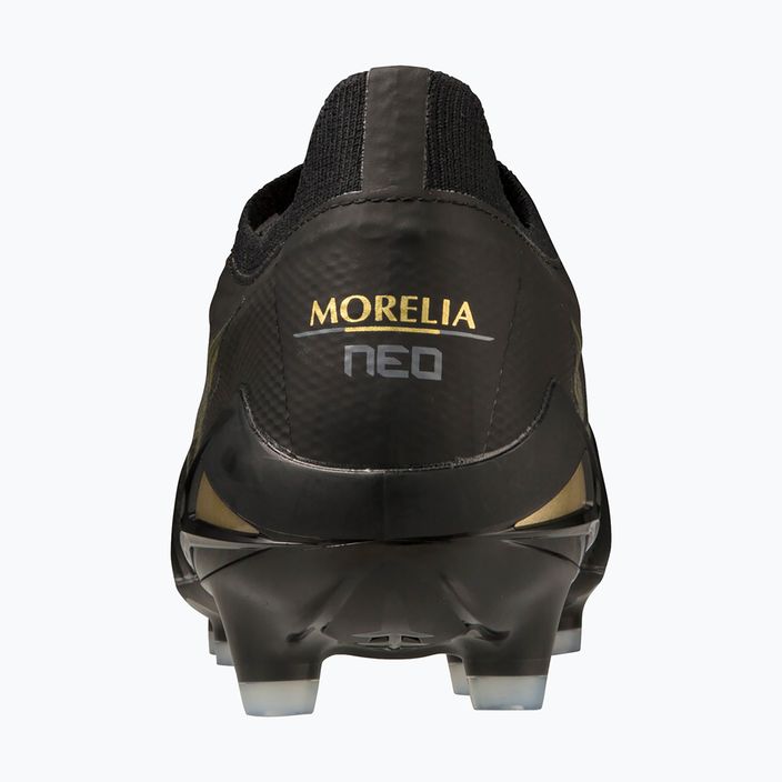 Mizuno Morelia Neo IV Beta Elite MD férfi futballcipő fekete/arany/fekete 8