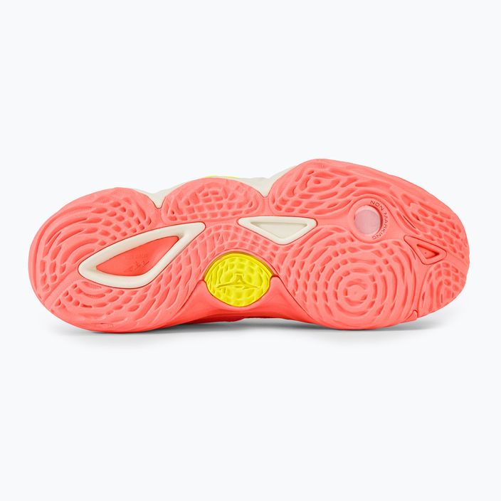 Női röplabda cipő Mizuno Wave Momentum 3 candy coral/black/bolt 2 neon 4
