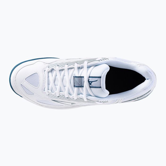 Férfi röplabda cipő Mizuno Cyclone Speed 4 white/sailor blue/silver 4