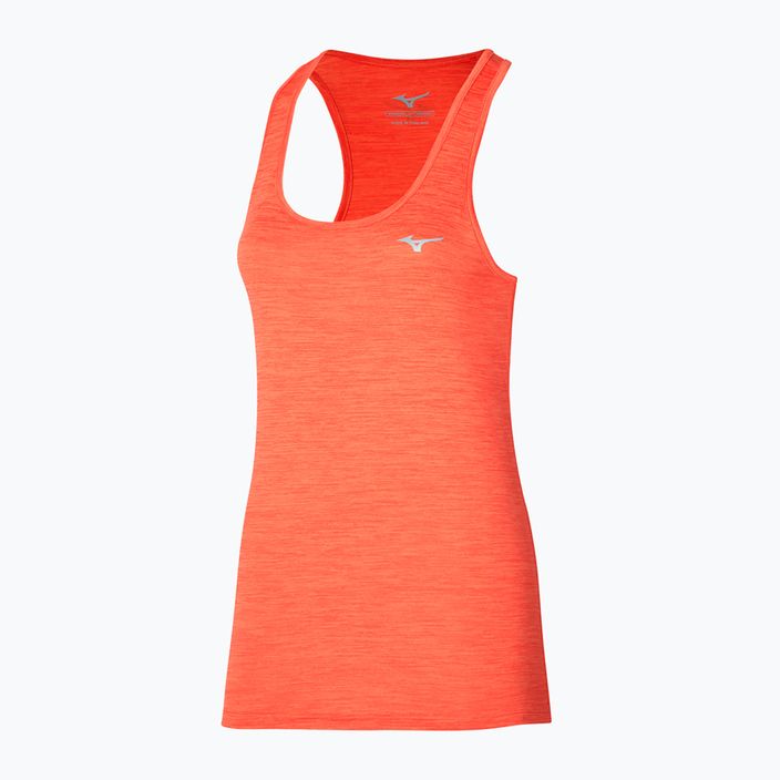 Női futó tank top Mizuno Impulse Core Tank nasturtium