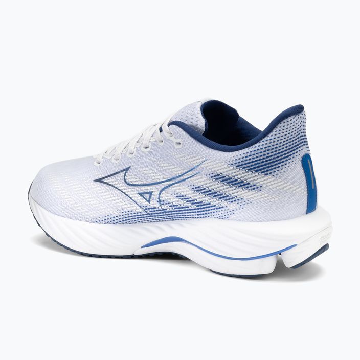 Férfi futócipő Mizuno Wave Rider 28 fehér/estate blue/mugen kék 3