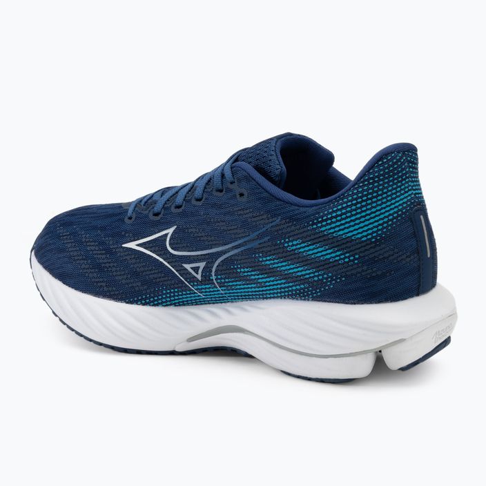 Férfi futócipő Mizuno Wave Rider 28 estate kék/fehér/folyókakék 3